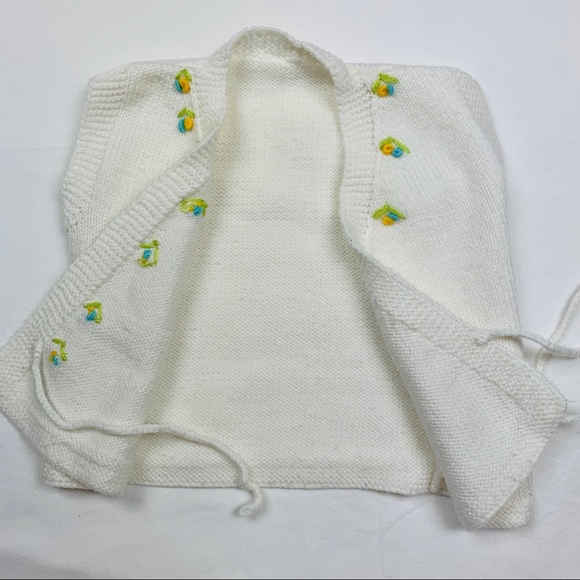 Crocheted Handmade Winter Vest 9M - Picture 4 of 4